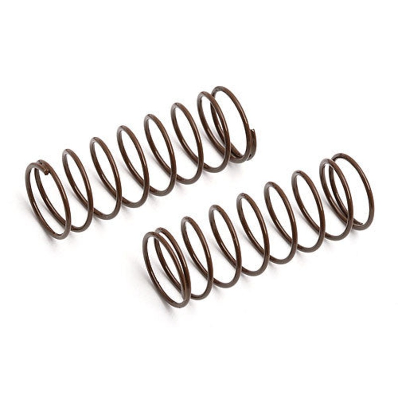 ASSOCIATED 6493 Front Shock Spring Brown (2) ASC6493