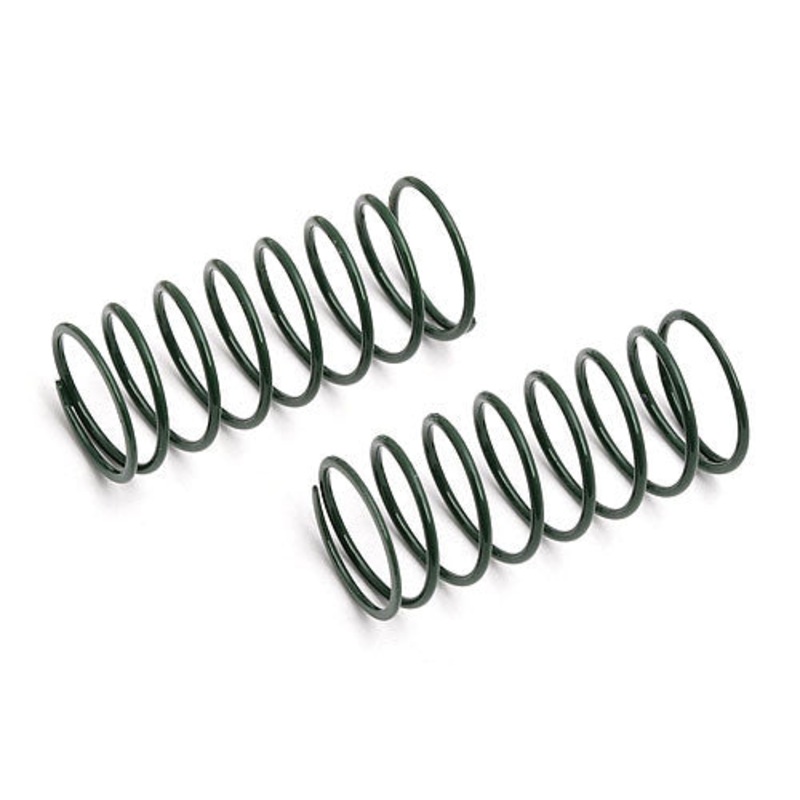 ASSOCIATED 6494 Spring Front 1.30x.041 Wire Green (2) ASC6494