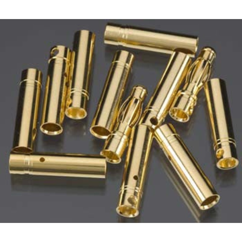 ASSOCIATED 655 Reedy Connectors 4mm 2 Male 10 Female *DISC*