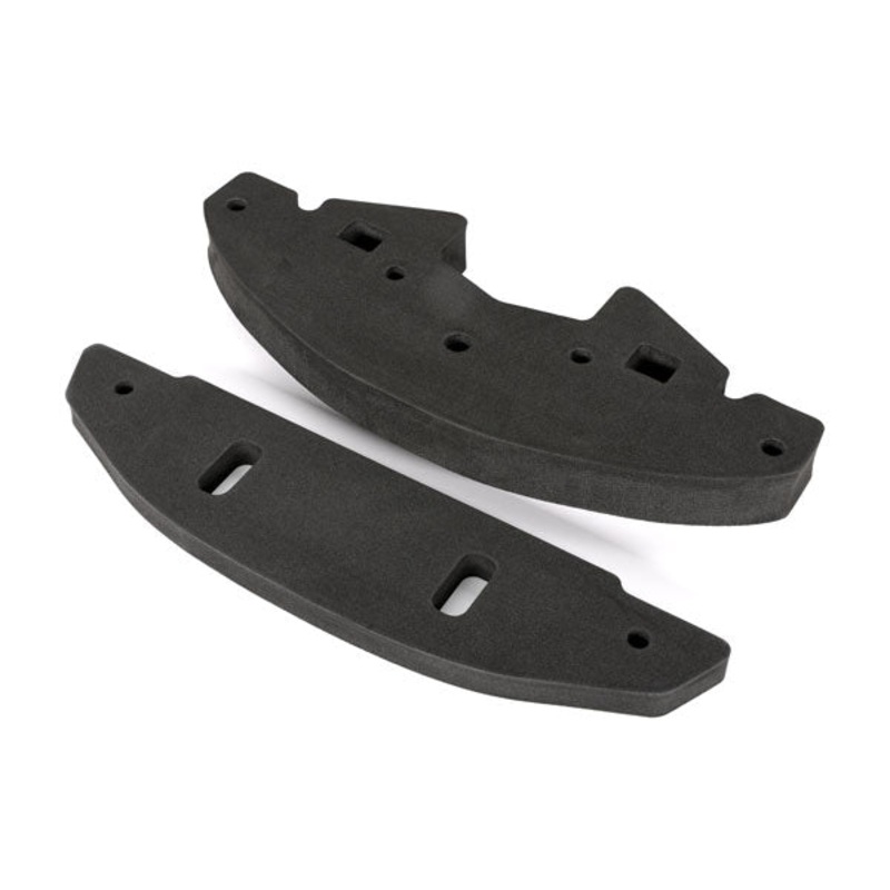 TRAXXAS 6437X Body bumpers, foam (front & rear)