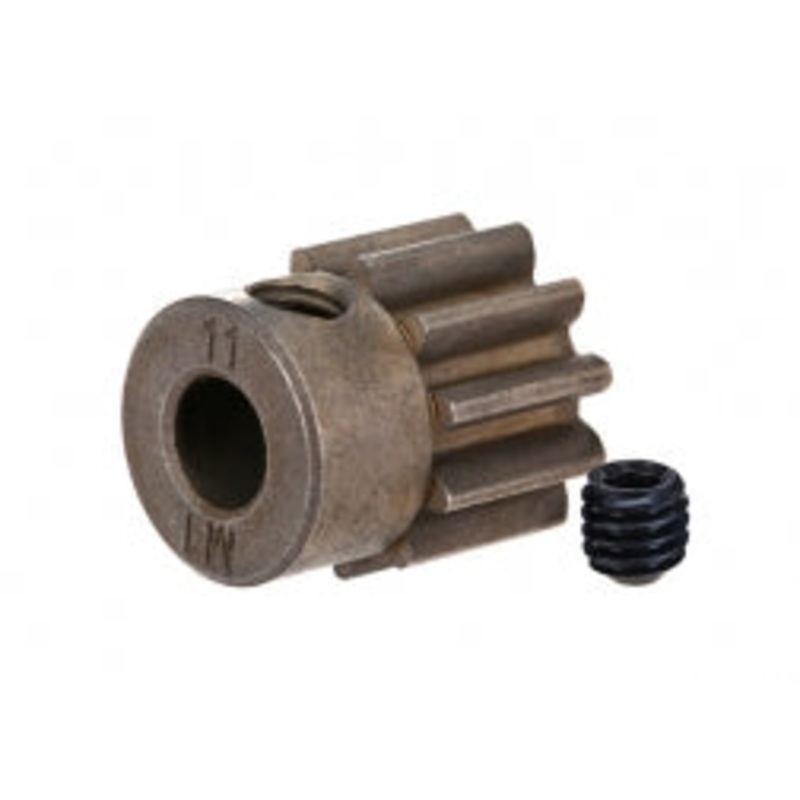 TRAXXAS 6484X  mod1 Pinion Gear 11t Hardened Steel Mod 1.0 w/ 5mm Bore