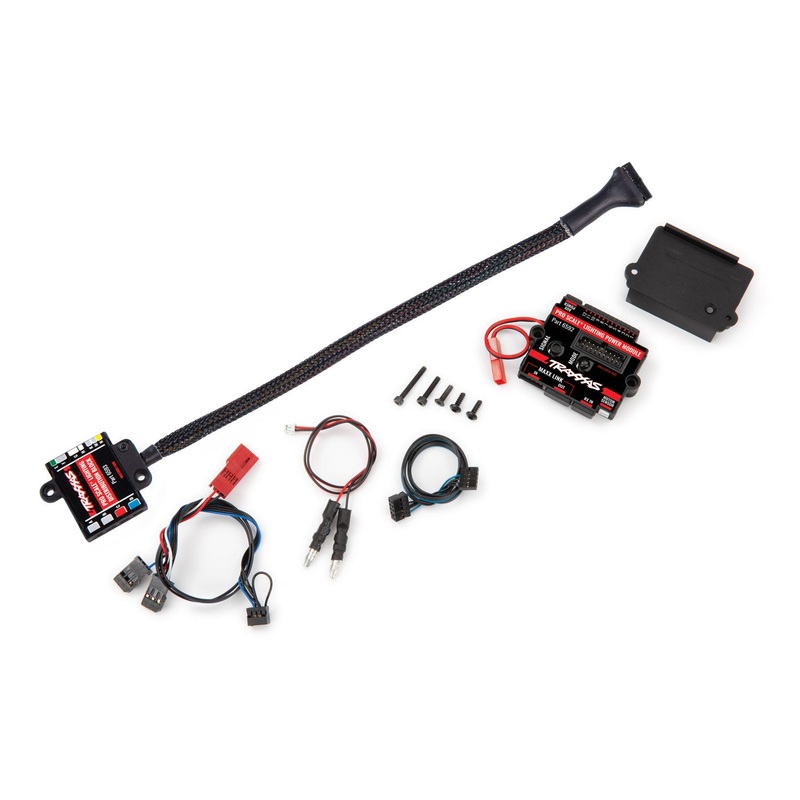 TRAXXAS 6591 Pro Scale Advanced Lighting Control System (includes power module & distribution block)