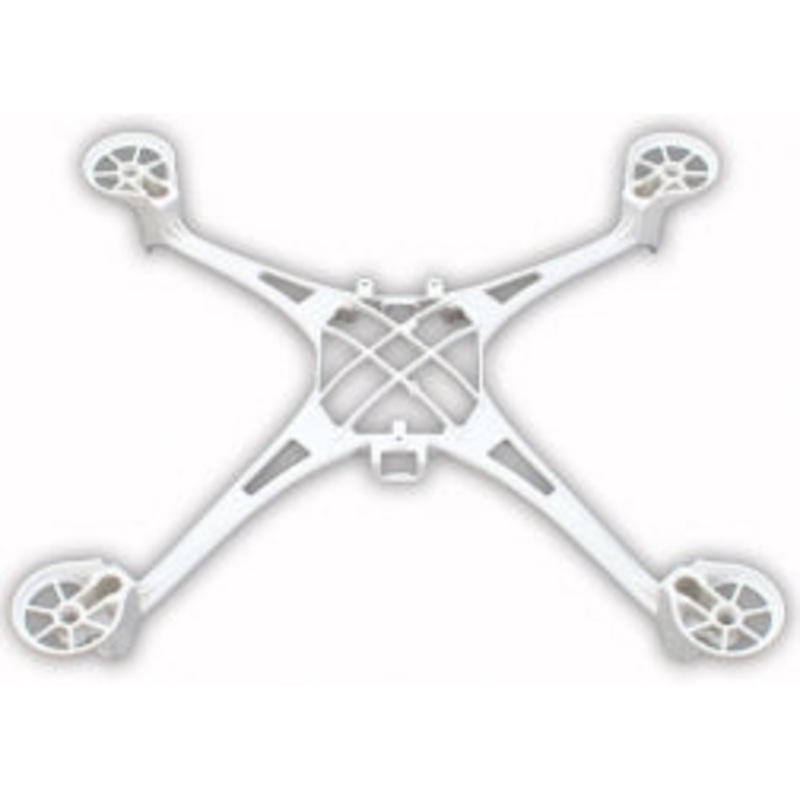 TRAXXAS 6623A Traxxas Main Frame with Screws White LaTrax Alias (4)