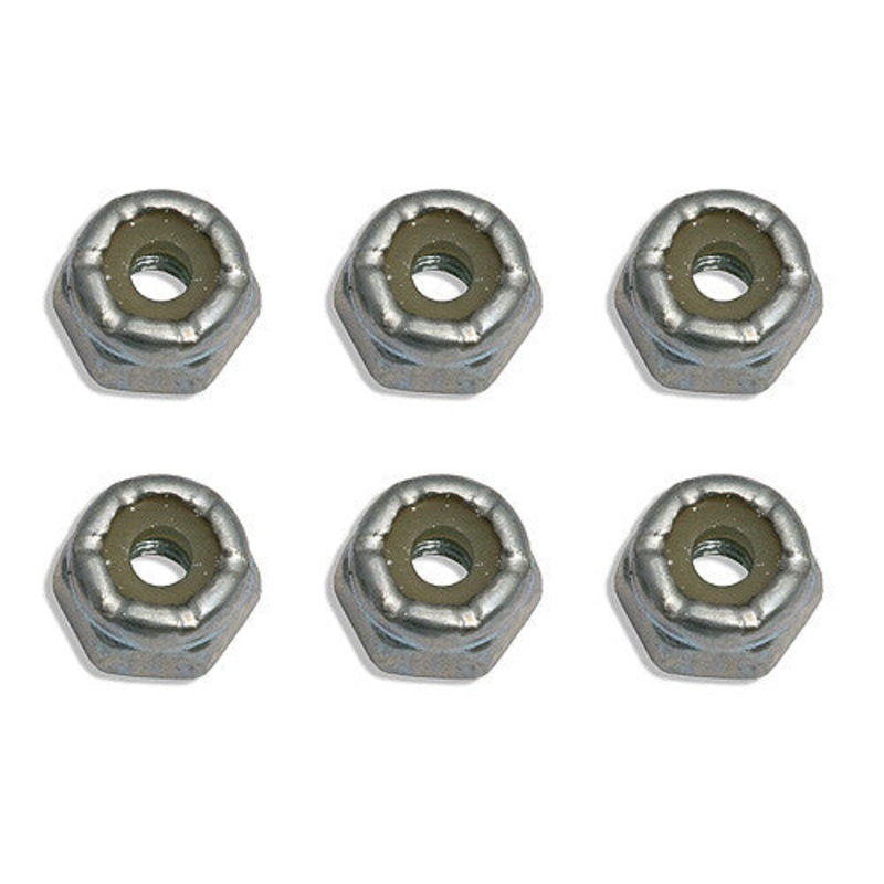 ASSOCIATED 6242 Front Wheel Locknuts 4-40