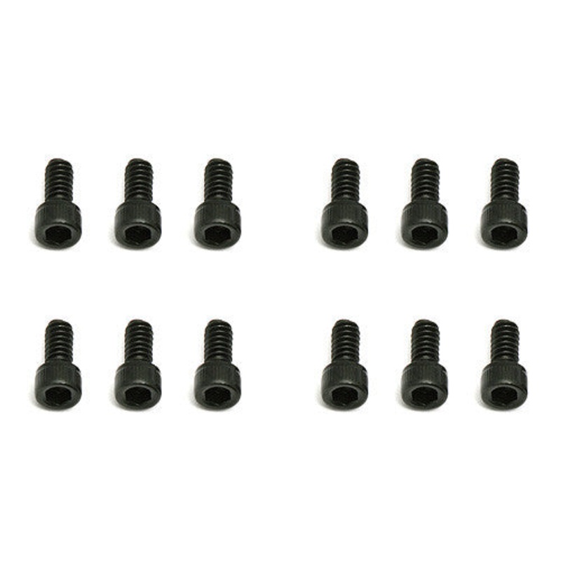 ASSOCIATED 6285 Screws,Socket Head Steel 4-40; SC10 2WD; B4.1