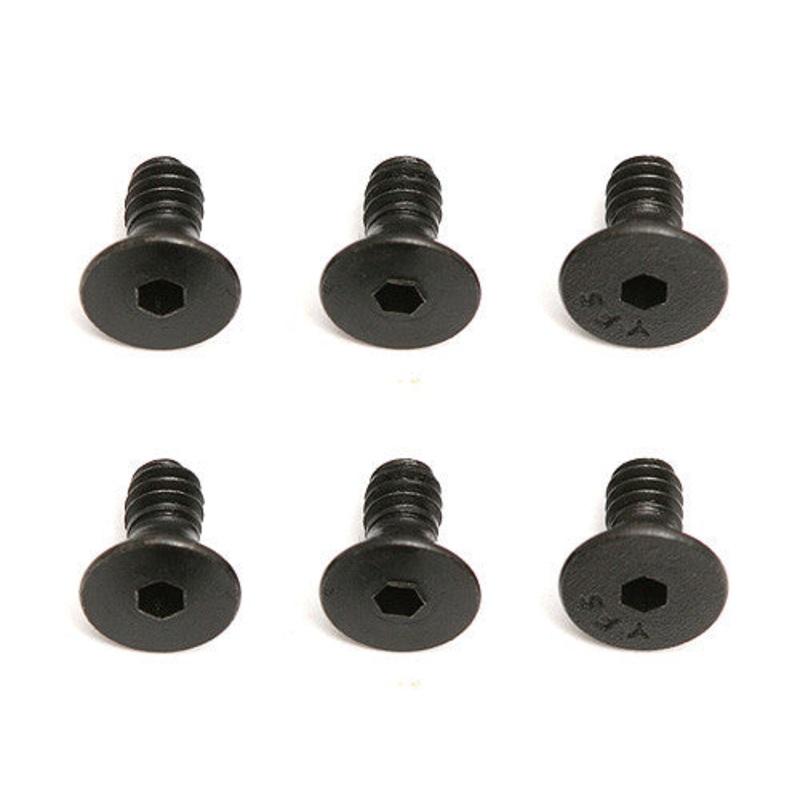 ASSOCIATED 6291 Screws,Flat Head 4-40 x 1/4