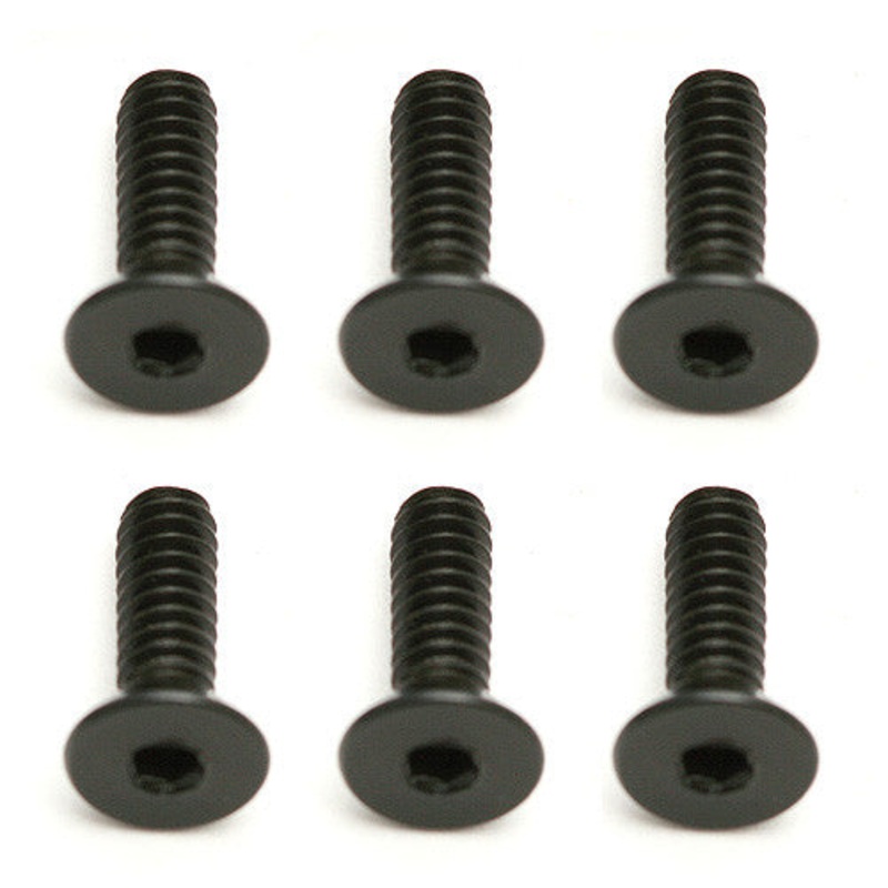 ASSOCIATED 6292 4-40x3/8 Flat Head Screws *DISC*