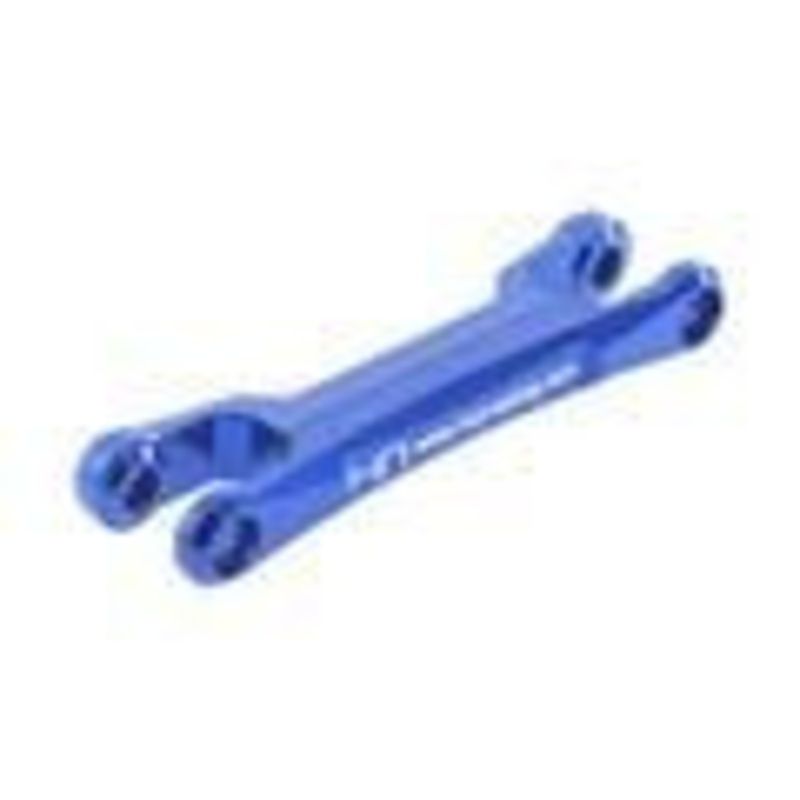 HOT RACING XMX4906 Aluminum Steering Rack Center Brace Blue X-Maxx