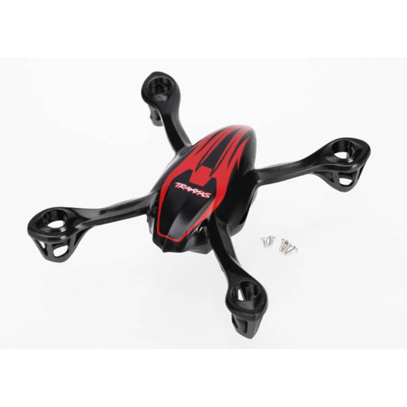 TRAXXAS 6212 Canopy Upper/Lower Red/Mounting Screws QR-1 (5)