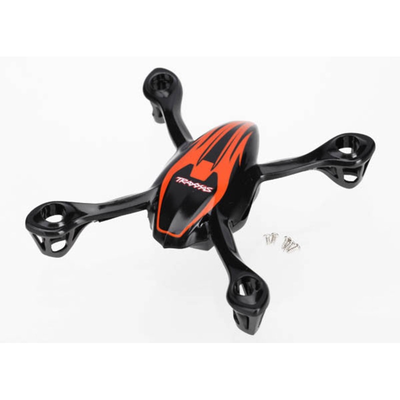 TRAXXAS 6215 Canopy Upper/Lower Orange/Mounting Screws QR-1 (5)