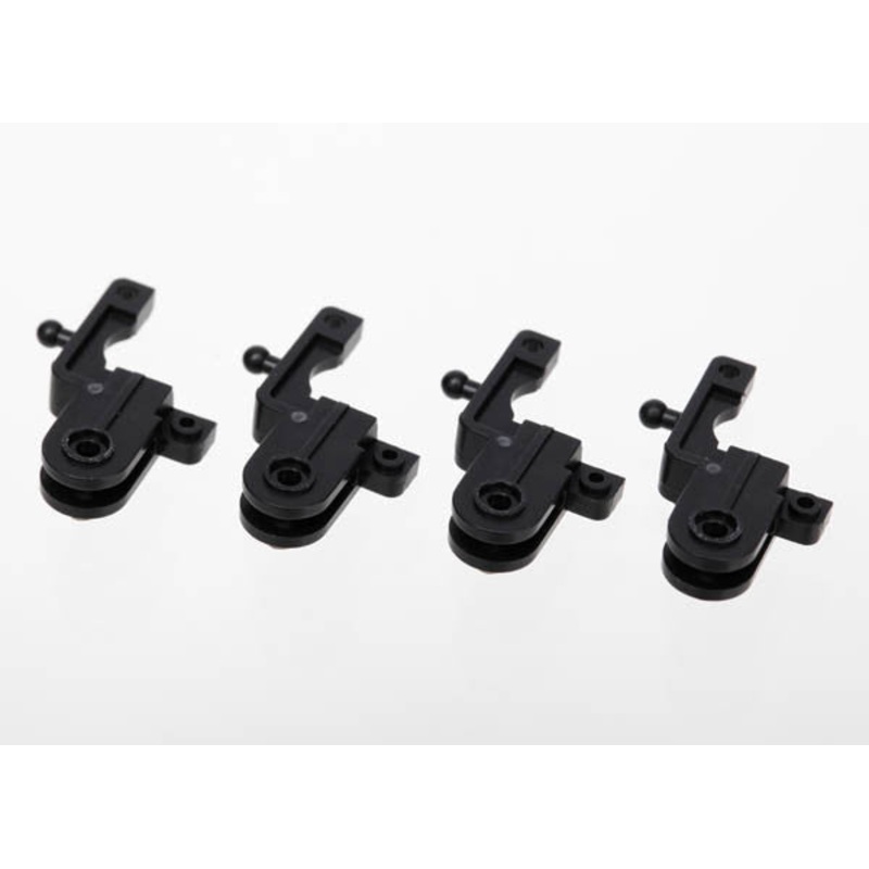 TRAXXAS 6322 Rotor blade grips (black) (4)