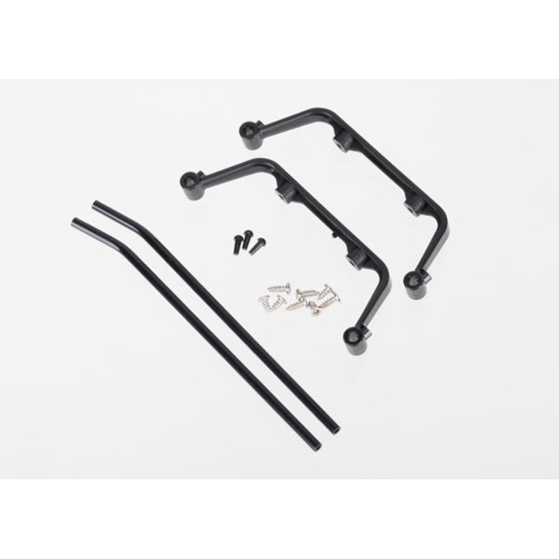 TRAXXAS 6356 Landing skid set (black-anodized)/ screws (4) (assembled)