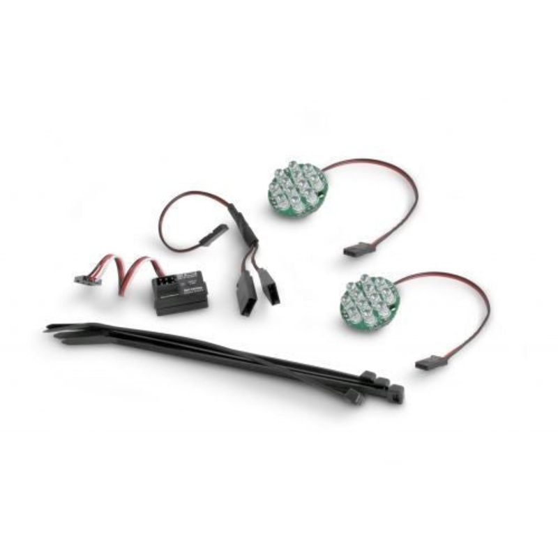 HPI 337 *DISC* LED Lights w/Battery Indicator Set Blue
