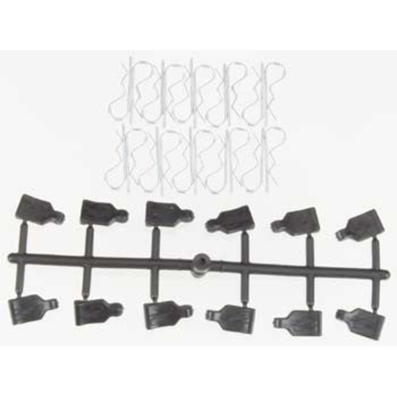 PROLINE 6050-01 1/10 Pro Pulls (12) Body Clips (20)