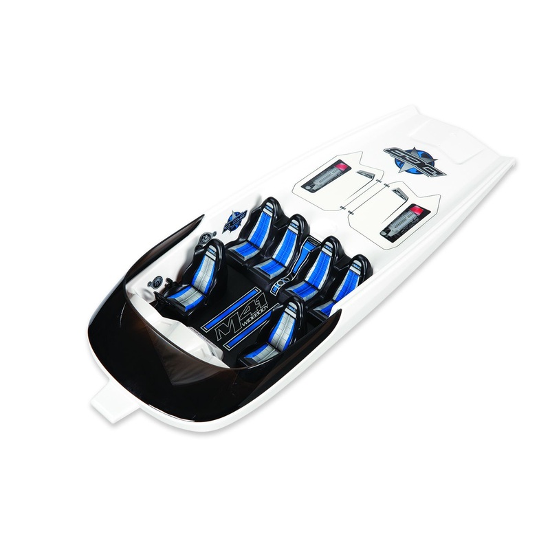 TRAXXAS 5787 Hatch, DCB M41, white (no graphics)/ decal sheet