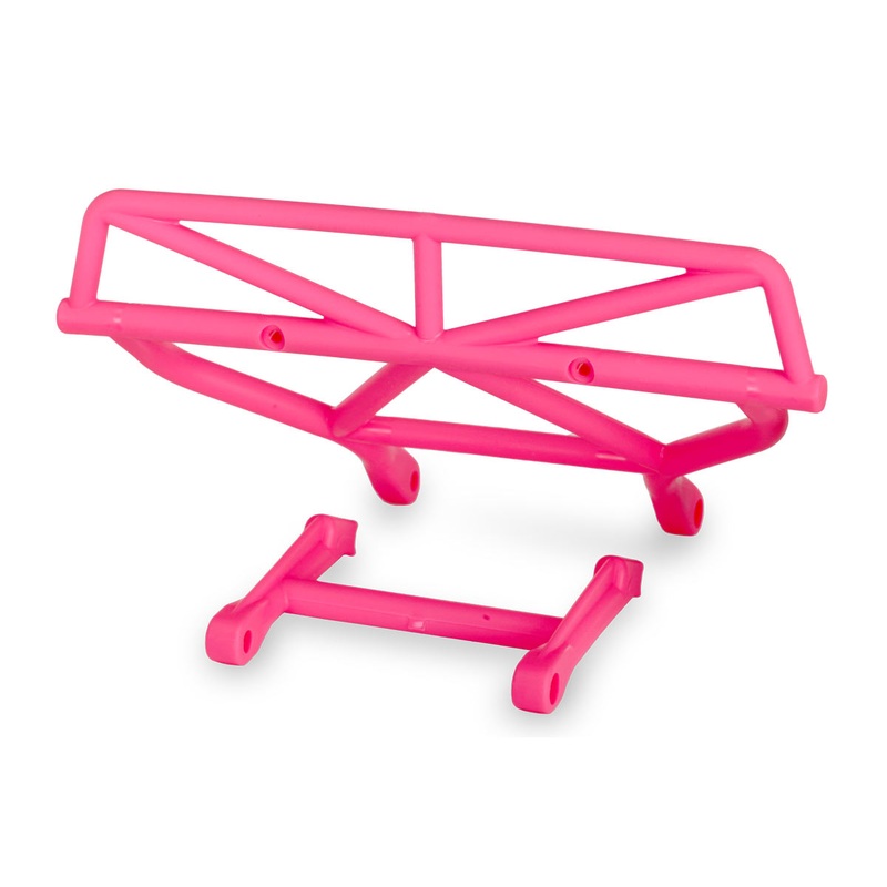 TRAXXAS 5836P Bumper Rear/Bumper Mount Rear Pink