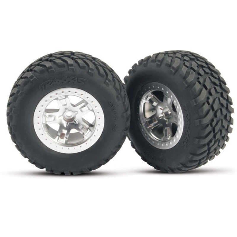 TRAXXAS 5875 Tires/Wheels Assembled Front Slash