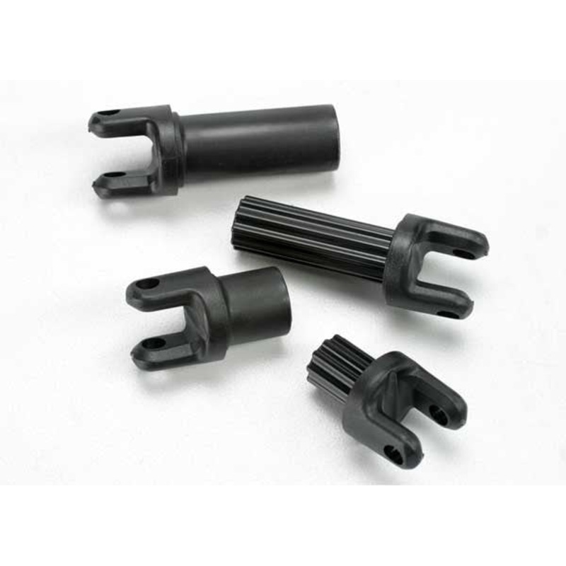 TRAXXAS 5455 Half shafts, center front (internal splined (1)/ external splined (1)/ center rear (internal splined (1)/ external splined (1)) (plastic parts only)
