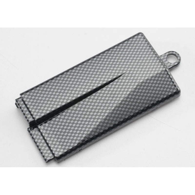 TRAXXAS 5523G Battery Cover Mid Chassis Exo-Carbon Finish Jato *DISC