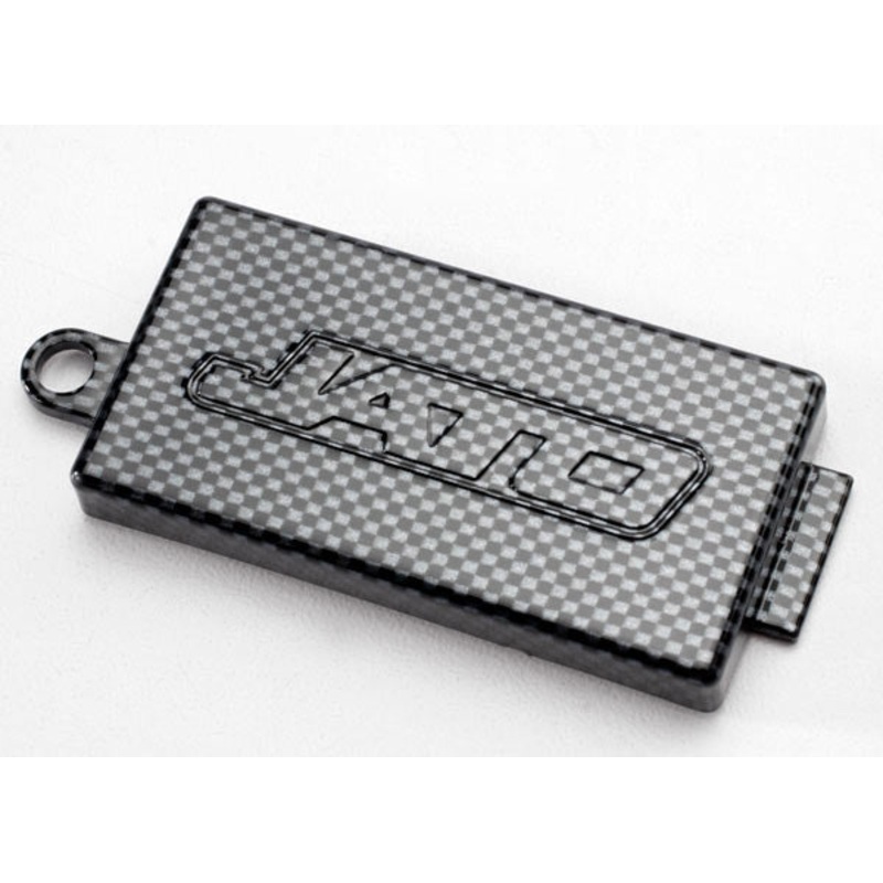 TRAXXAS 5524G Receiver cover Chassis Top Plate Exo Carbon finish
