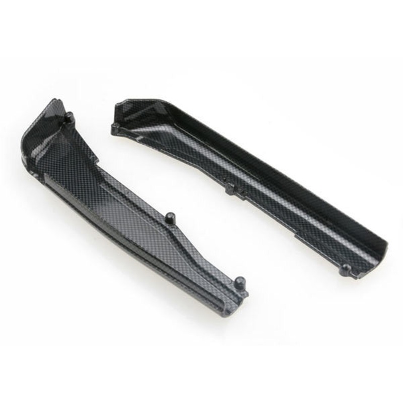 TRAXXAS 5527G Dirt Guards, left & right, Exo-Carbon finish (Jato) *DISC