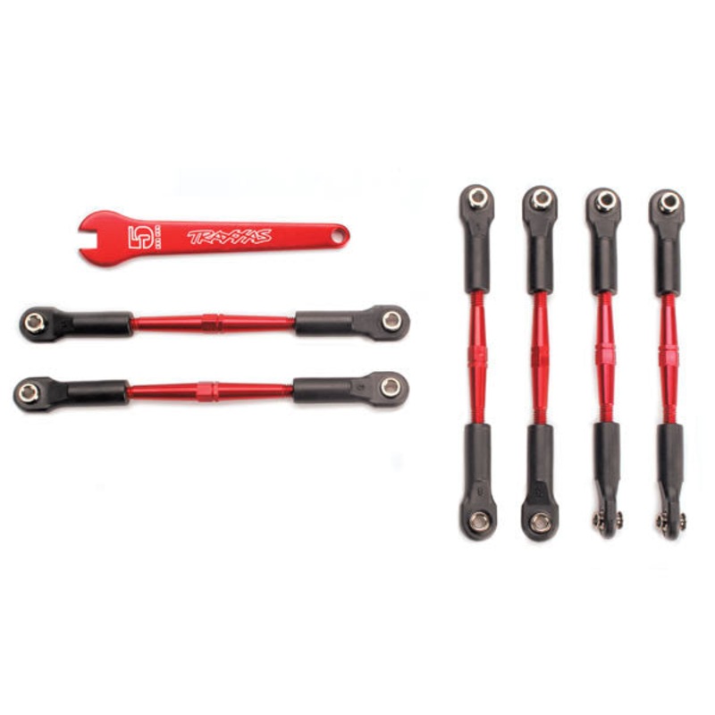 TRAXXAS 5539X Turnbuckles Aluminum Red