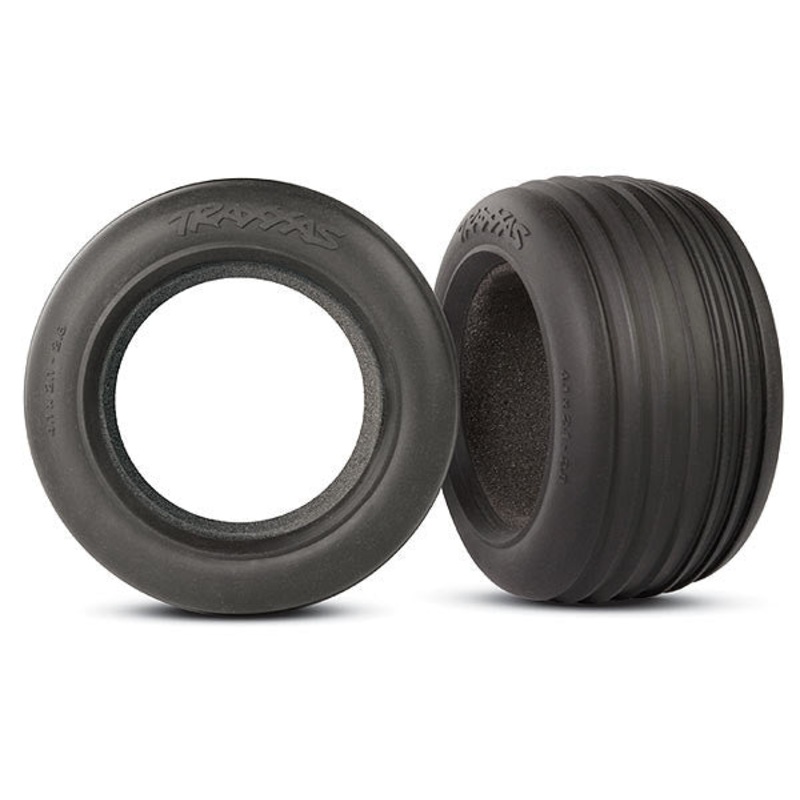 TRAXXAS 5563 Tires Ribbed Front 2.8 w/Insert