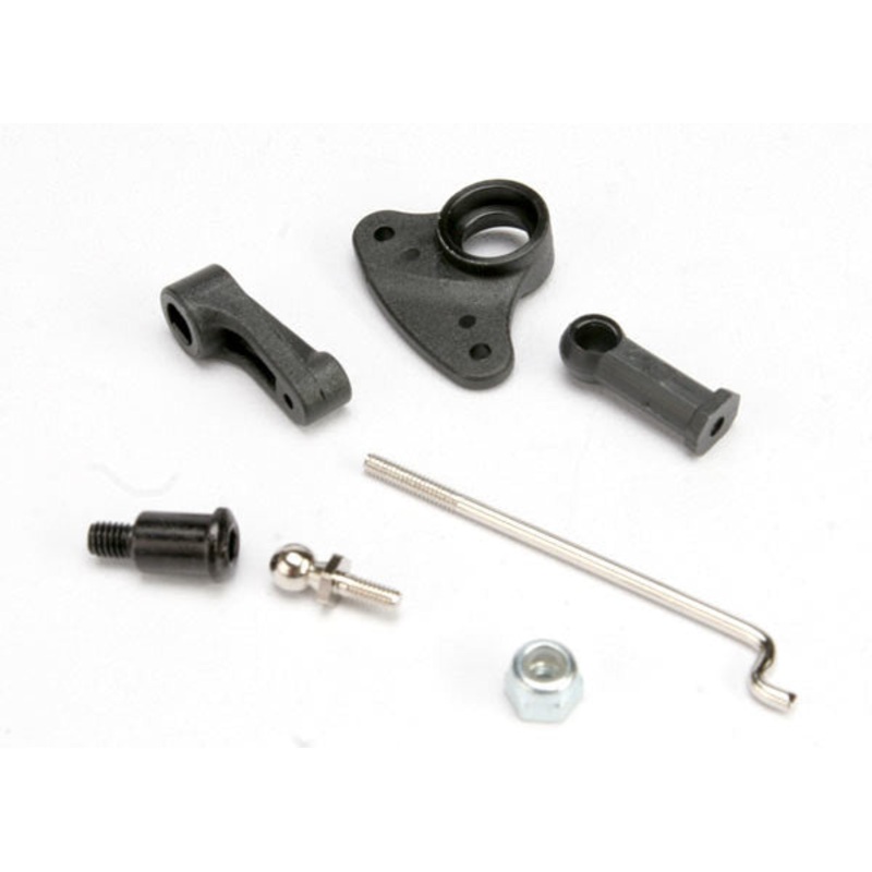 TRAXXAS 5567 Brake cam lever/ linkage rod/ bellcrank/ 4mm ball screw (1)/ 4mm ball cup (1)