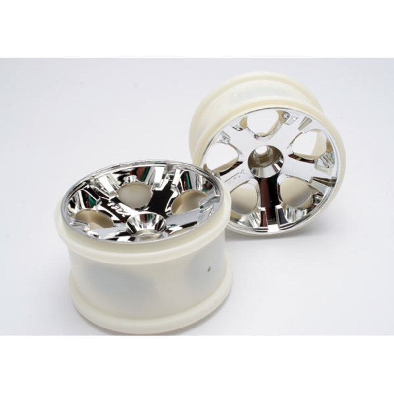 TRAXXAS 5577 Wheels Chrome 2.8 Front Jato 3.3