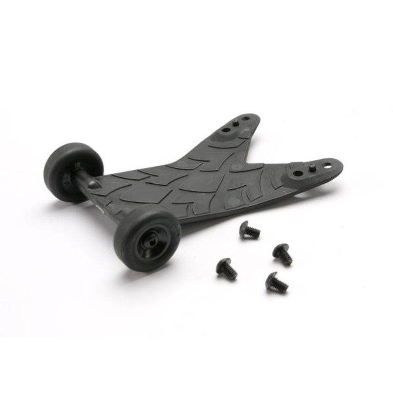 TRAXXAS 5584 Wheelie bar/ rear skid (assembled) (fits Jato, requires 5515X for installation)