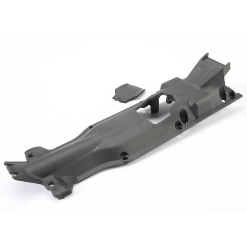 TRAXXAS 5637 Skidplate, transmission, nylon (black)/ cover