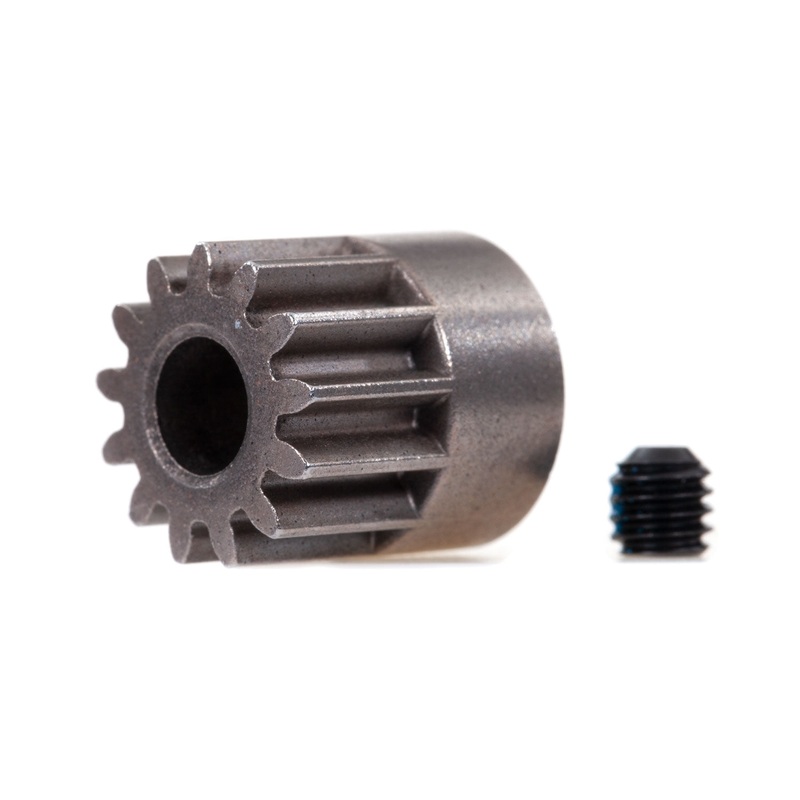 TRAXXAS 5642 Gear, 13-T pinion (0.8 metric pitch, compatible with 32-pitch) (fits 5mm shaft)/ set screw