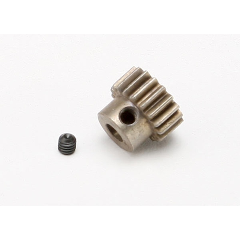 TRAXXAS 5644 Gear, 18T pinion (0.8 metric pitch, compatible with 32P ) (hardened steel) (fits 5mm shaft)/ set screw