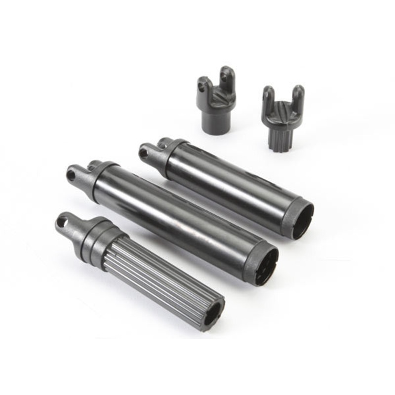 TRAXXAS 5650 Half shafts, center (internal splined (3)/ external splined (2)) (plastic parts only)