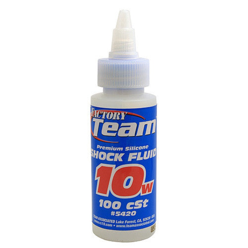 ASSOCIATED 5420 Silicone Shock Fluid 10 Weight 2 oz 100 CST