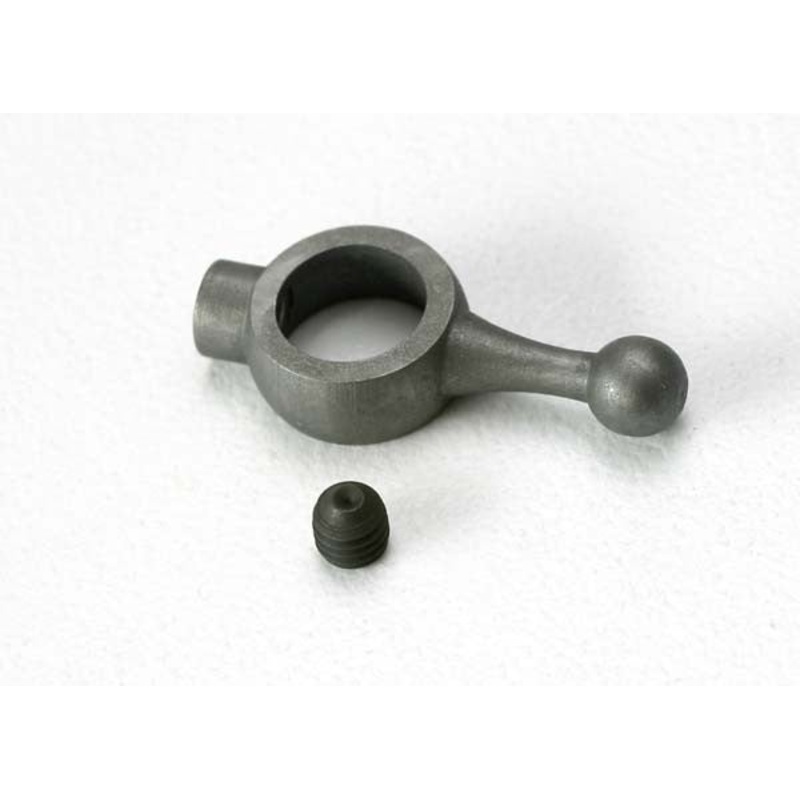 TRAXXAS 5243 Throttle arm, carburetor/ 3mm set screw (1-each) (TRX 2.5, 2.5R)