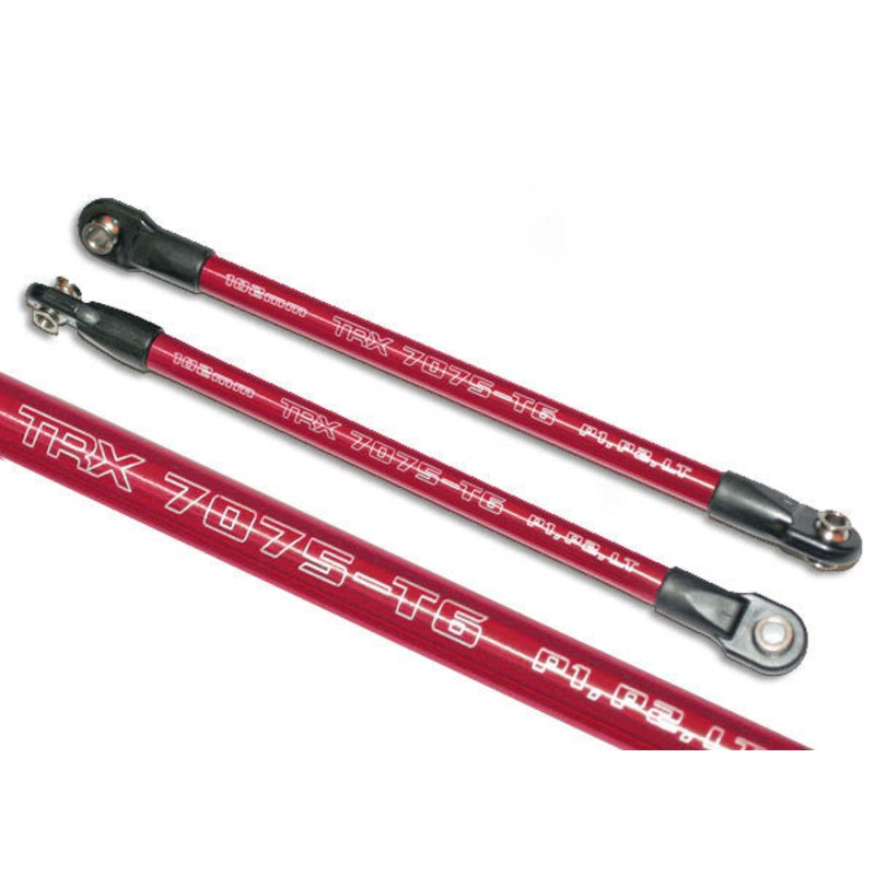 TRAXXAS 5318X Push rod (aluminum) (assembled with rod ends) (2) (use with long travel or #5357 progressive-1 rockers)