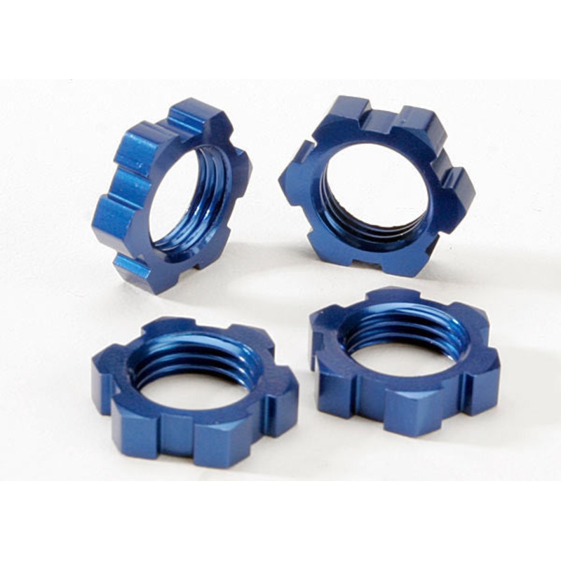 TRAXXAS 5353 Wheel Nuts 17mm Splined Blue