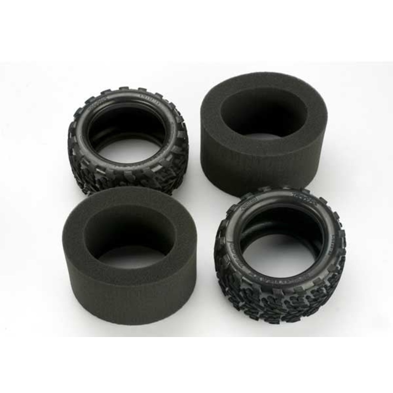 TRAXXAS 5370 Talon Tires/Inserts 3.8 Revo