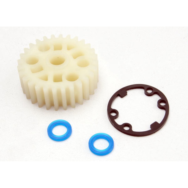 TRAXXAS 5414X Gear, center differential (Revo)/ X-ring seals (2)/ gasket (1) (Replacement gear for 5414)