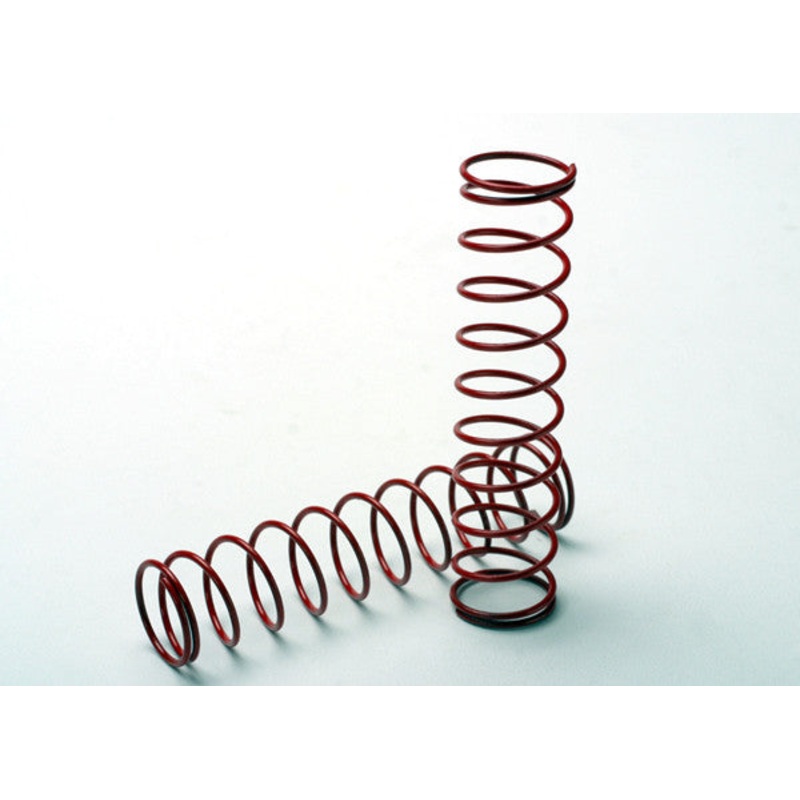 TRAXXAS 4957 Springs, red (for Ultra Shocks only) (2.5 rate) (f/r) (2) : SLASH 2WD: STAMPEDE 2WD,