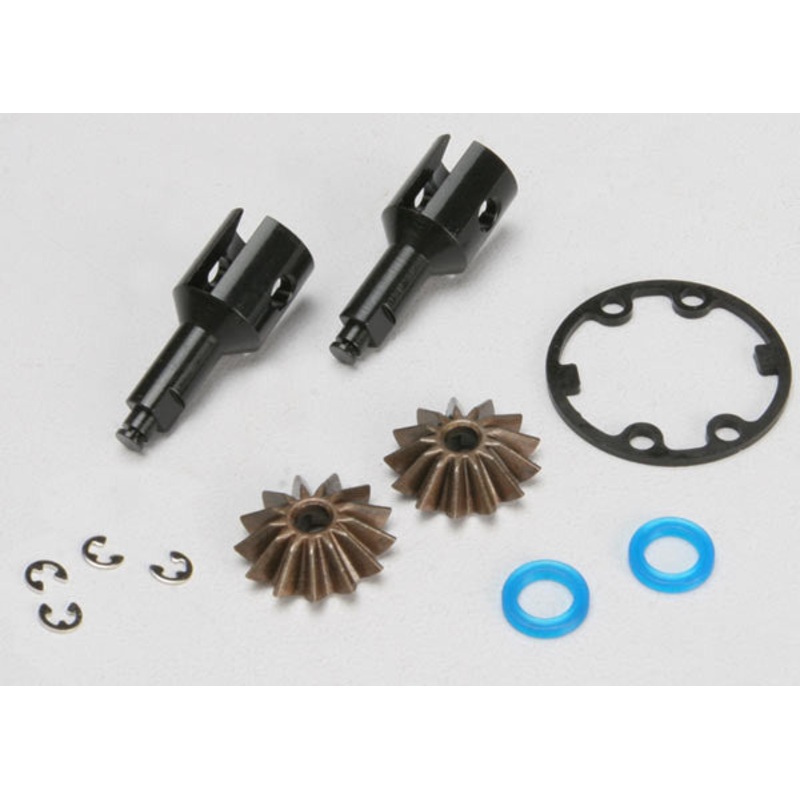 TRAXXAS 5125 Drive cups, inner (2) (Jato) (for steel constant-velocity driveshafts)/ differential spider gears (2)/ gaskets, hardware