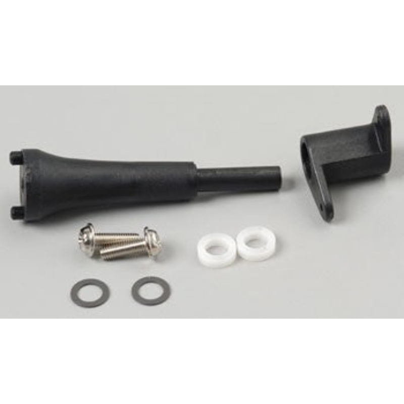 TRAXXAS 5167 Slide carb linkage bellcrank post/5x8x2.5 plastic brushing (2) bellcrank/5x8x2x0.5 fiber washer (2)/ 3x10 WM