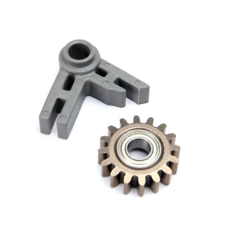 TRAXXAS 5183 Gear, idler/ idler gear support/ bearing (pressed in)