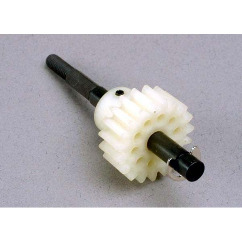 TRAXXAS 5192 Drive gear, single-speed (19-tooth)/ slipper shaft
