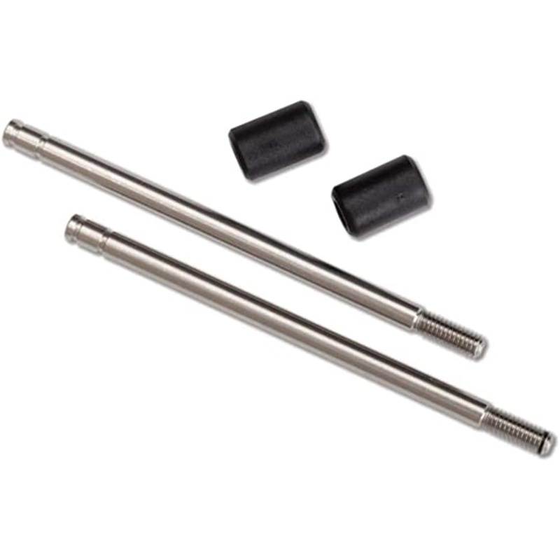TRAXXAS 8161 Shock shaft, 3x57mm (GTS) (2) (includes bump stops) (for use with TRX-4 Long Arm Lift Kit)