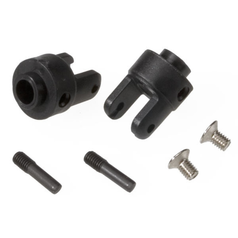 TRAXXAS 4628R Drifferential Output Yokes Black