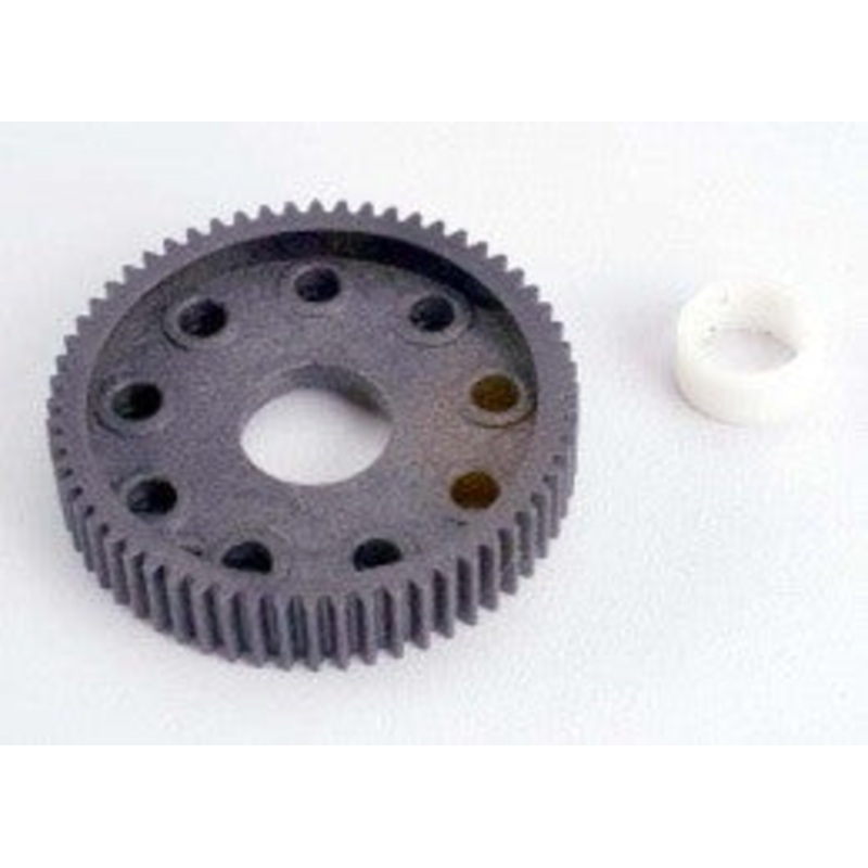 TRAXXAS 4660 60T DIFF GEAR & TEFLON DIFF BUSHING *DISCONTINUED