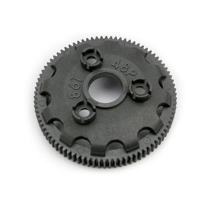 TRAXXAS 4686 Spur Gear 48P 86T: stock spur gear for SLASH VXL 2WD andSTAMPEDE VXL 2WD TRA4686