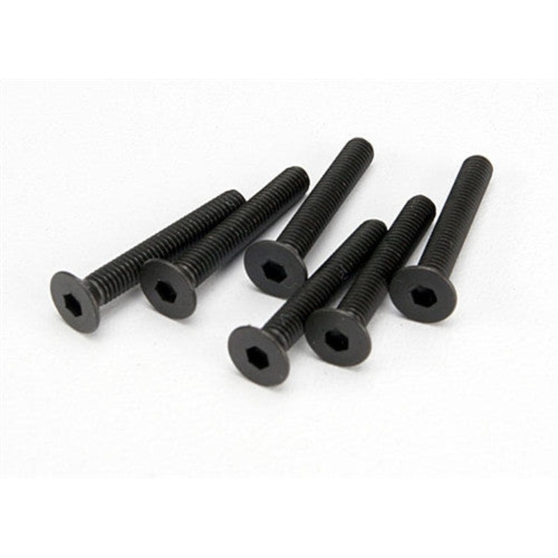 TRAXXAS 4857 Screws 3x20mm Hex Nitro 4-Tec 3.3 (6)